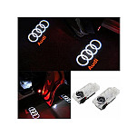 Προβολέας με λογότυπο LED κάτω από την πόρτα του αυτοκινήτου για Audi - LgA1